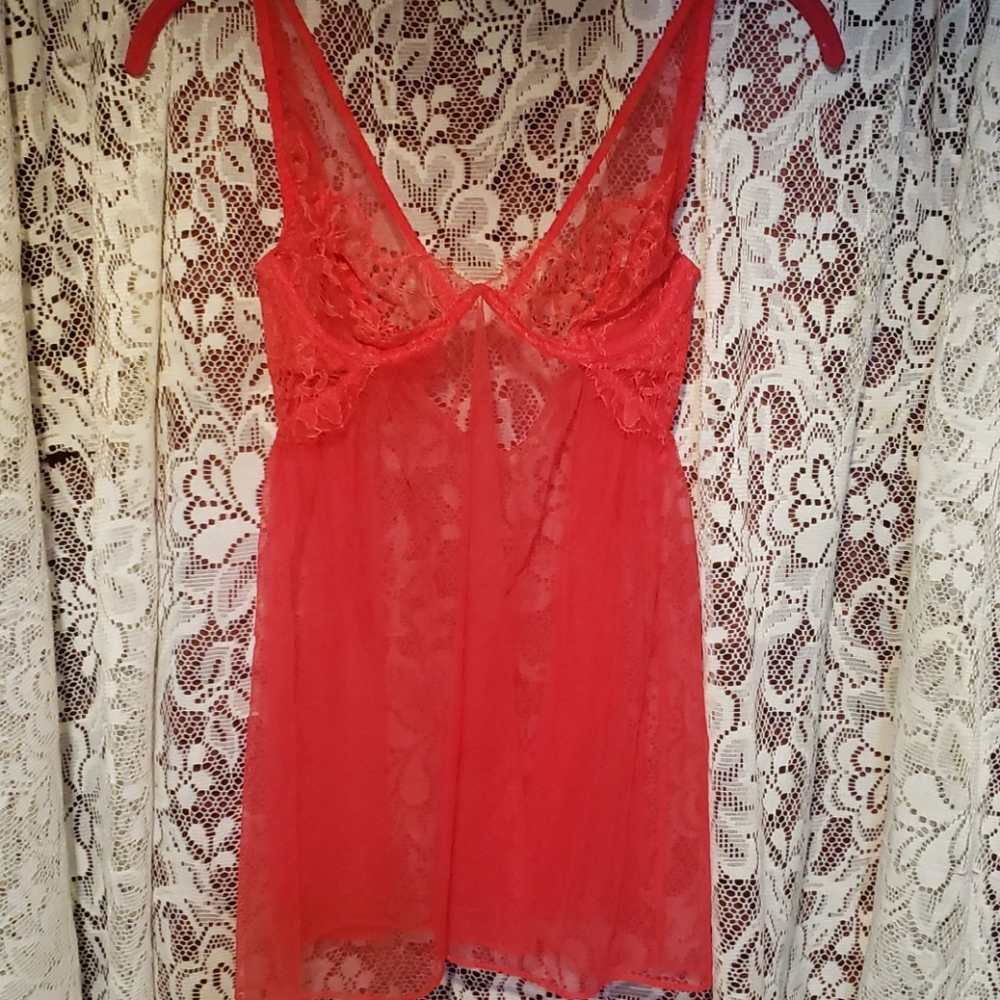 NWT Red Victoria's Secret Chemise